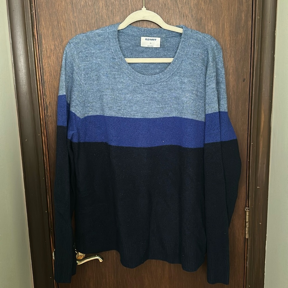 Blue Knit Sweater